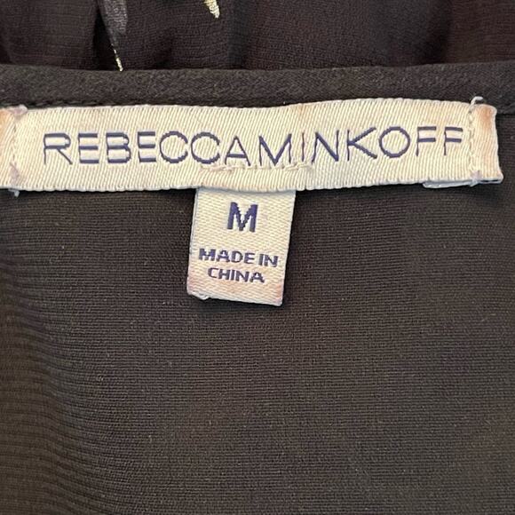 Rebecca Minkoff Robbie Cold Shoulder Dress in Tropical Vine Size Medium - Picture 7 of 12